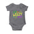 Mardi Gras Baby Onesie La Weezy Ana Hip Hop Aligator Louisiana