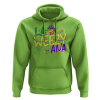 Mardi Gras Hoodie La Weezy Ana Hip Hop Aligator Louisiana