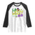 Mardi Gras Raglan Shirt La Weezy Ana Hip Hop Aligator Louisiana