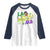 Mardi Gras Raglan Shirt La Weezy Ana Hip Hop Aligator Louisiana