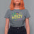 Mardi Gras T Shirt For Women La Weezy Ana Hip Hop Aligator Louisiana