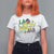 Mardi Gras T Shirt For Women La Weezy Ana Hip Hop Aligator Louisiana