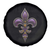 Louisiana Aesthetic Fleur De Lis Spare Tire Cover