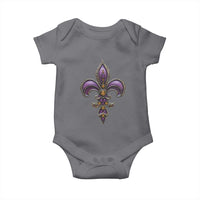 Louisiana Aesthetic Fleur De Lis Baby Onesie