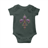 Louisiana Aesthetic Fleur De Lis Baby Onesie