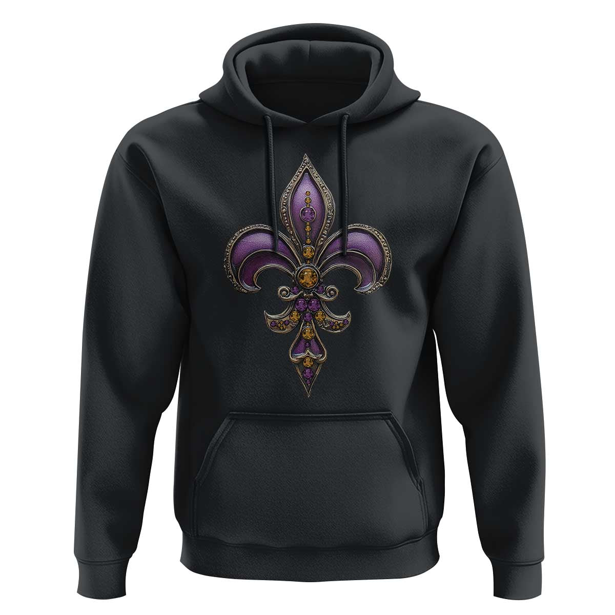 Louisiana Aesthetic Fleur De Lis Hoodie