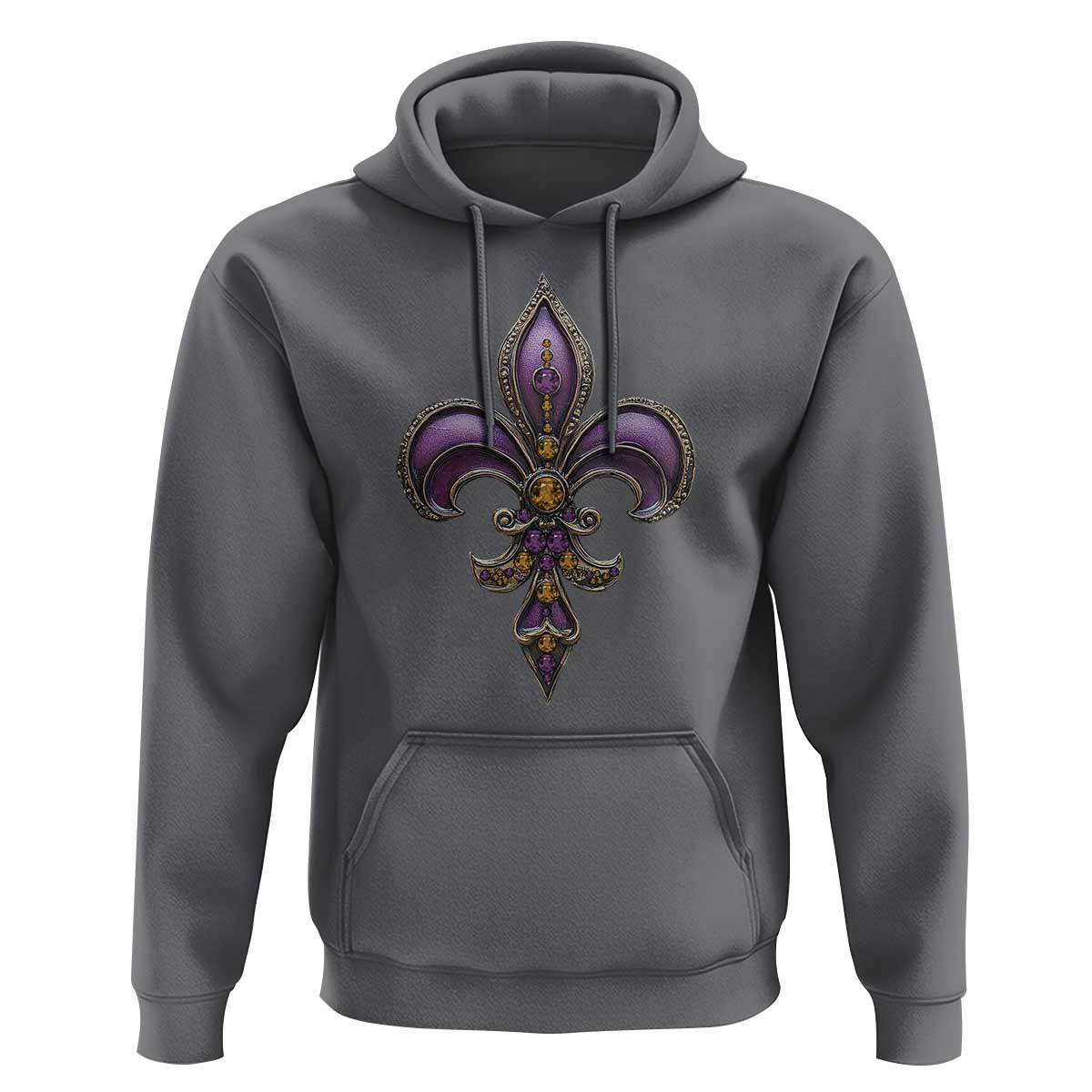 Louisiana Aesthetic Fleur De Lis Hoodie