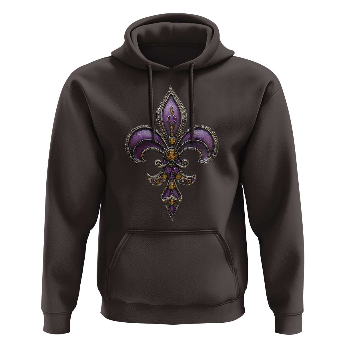 Louisiana Aesthetic Fleur De Lis Hoodie