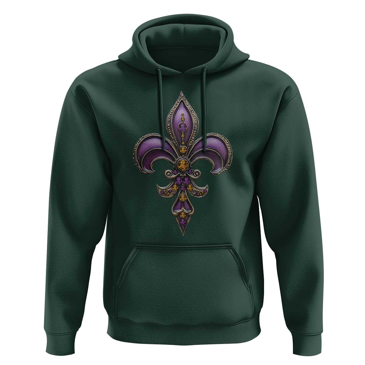 Louisiana Aesthetic Fleur De Lis Hoodie