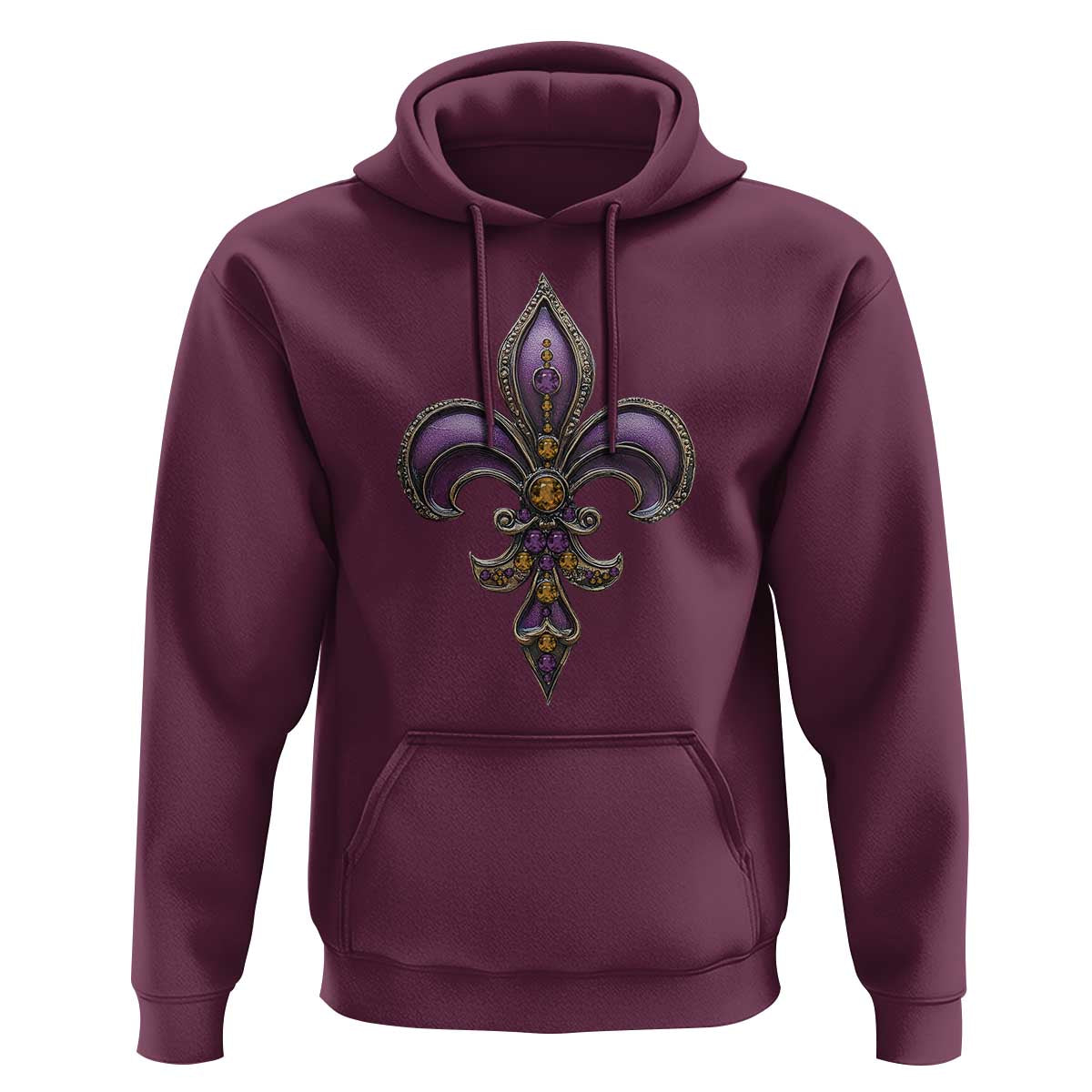Louisiana Aesthetic Fleur De Lis Hoodie