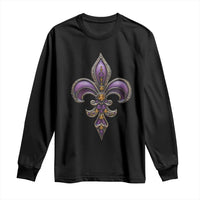 Louisiana Aesthetic Fleur De Lis Long Sleeve Shirt