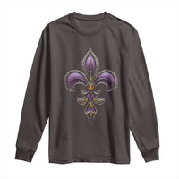 Louisiana Aesthetic Fleur De Lis Long Sleeve Shirt
