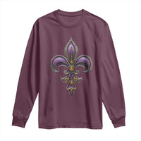 Louisiana Aesthetic Fleur De Lis Long Sleeve Shirt