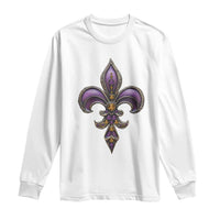 Louisiana Aesthetic Fleur De Lis Long Sleeve Shirt TS09