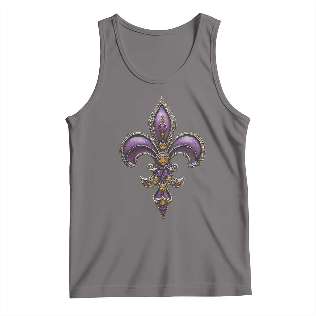 Louisiana Aesthetic Fleur De Lis Tank Top
