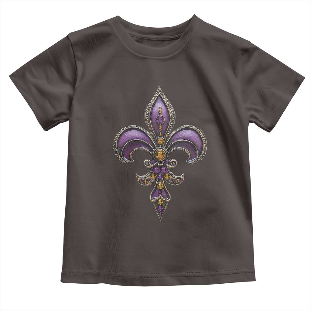 Louisiana Aesthetic Fleur De Lis Toddler T Shirt