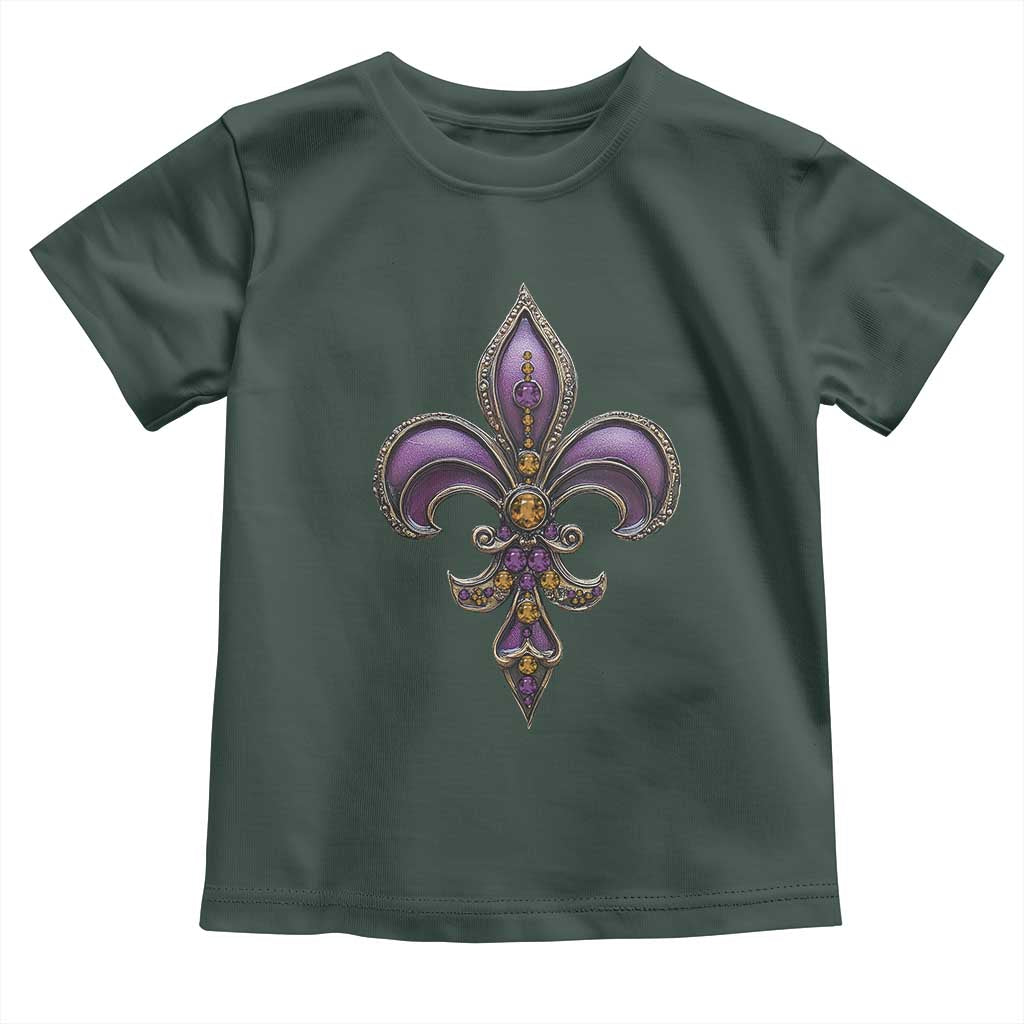 Louisiana Aesthetic Fleur De Lis Toddler T Shirt