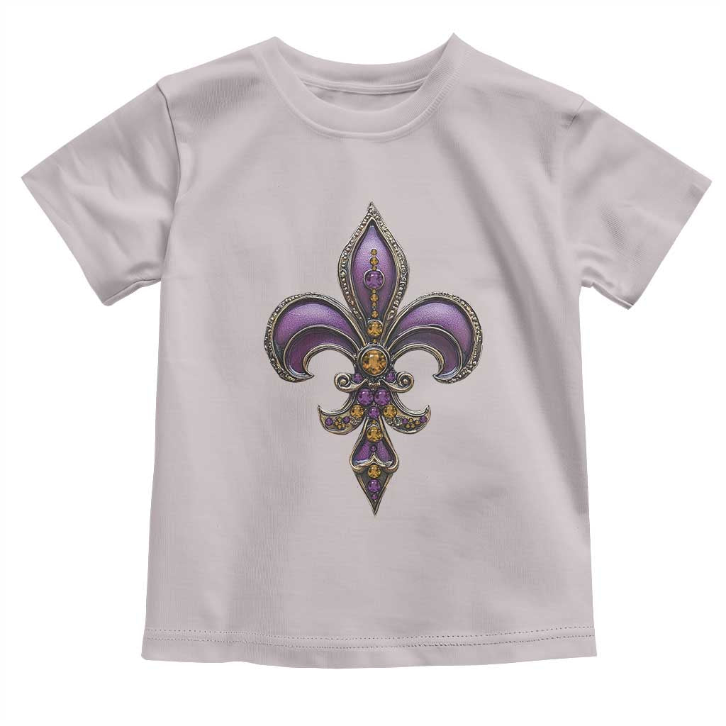 Louisiana Aesthetic Fleur De Lis Toddler T Shirt