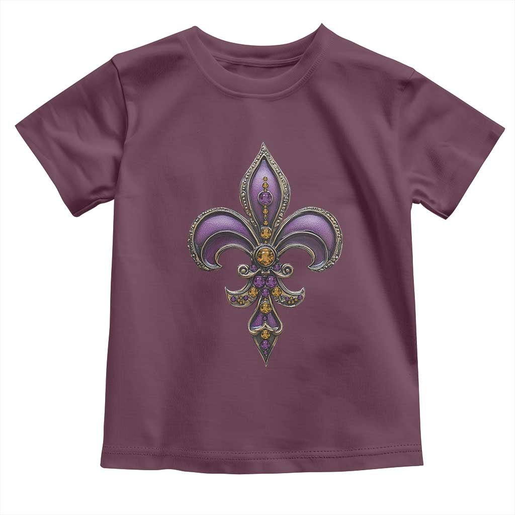 Louisiana Aesthetic Fleur De Lis Toddler T Shirt