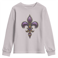 Louisiana Aesthetic Fleur De Lis Youth Sweatshirt