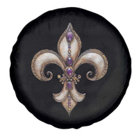 Aesthetic Fleur De Lis Spare Tire Cover