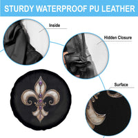Aesthetic Fleur De Lis Spare Tire Cover