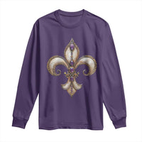 Aesthetic Fleur De Lis Long Sleeve Shirt