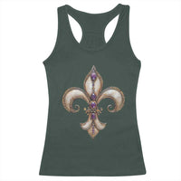 Aesthetic Fleur De Lis Racerback Tank Top