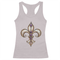 Aesthetic Fleur De Lis Racerback Tank Top