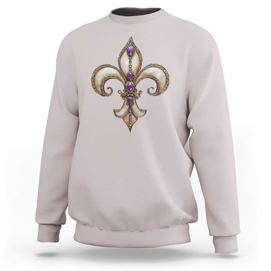 Aesthetic Fleur De Lis Sweatshirt