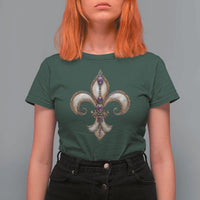 Aesthetic Fleur De Lis T Shirt For Women