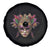 Jeweled Mask Louisiana Mardi Gras Spare Tire Cover