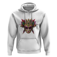 Jeweled Mask Louisiana Mardi Gras Hoodie