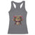 Jeweled Mask Louisiana Mardi Gras Racerback Tank Top