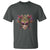 Jeweled Mask Louisiana Mardi Gras T Shirt