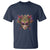 Jeweled Mask Louisiana Mardi Gras T Shirt