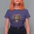 Jeweled Mask Louisiana Mardi Gras T Shirt For Women