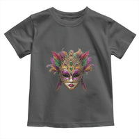 Jeweled Mask Louisiana Mardi Gras Toddler T Shirt