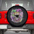 Skeleton Jester Louisiana Mardi Gras Spare Tire Cover