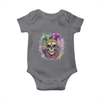 Skeleton Jester Louisiana Mardi Gras Baby Onesie