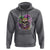 Skeleton Jester Louisiana Mardi Gras Hoodie