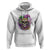 Skeleton Jester Louisiana Mardi Gras Hoodie