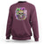 Skeleton Jester Louisiana Mardi Gras Sweatshirt