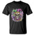 Skeleton Jester Louisiana Mardi Gras T Shirt