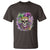 Skeleton Jester Louisiana Mardi Gras T Shirt