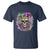 Skeleton Jester Louisiana Mardi Gras T Shirt