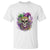 Skeleton Jester Louisiana Mardi Gras T Shirt