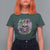 Skeleton Jester Louisiana Mardi Gras T Shirt For Women