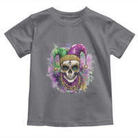 Skeleton Jester Louisiana Mardi Gras Toddler T Shirt