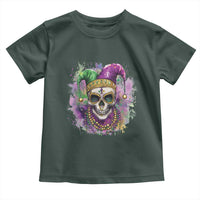 Skeleton Jester Louisiana Mardi Gras Toddler T Shirt